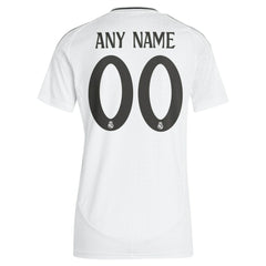 Real Madrid Women's 2024/25 Home Replica Custom Jersey White | Adidas discount