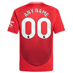 Manchester United Youth 2024/25 Home Replica Custom Jersey Red | Adidas cheap