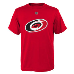 Carolina Hurricanes Youth Primary Logo T-Shirt - Red - NHL