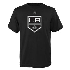 Los Angeles Kings Youth Primary Logo T-Shirt - Black - NHL