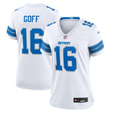 Jared Goff Detroit Lions Women's Game Jersey White | Nike for Sale