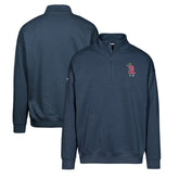Los Angeles Angels Levelwear Murray Core Logo Quarter-Zip Pullover Top - MLB