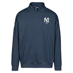 New York Yankees Levelwear Murray Core Logo Quarter-Zip Pullover Top - MLB
