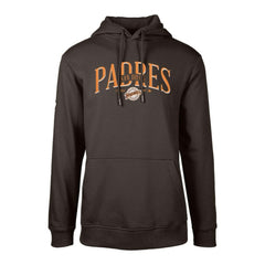 San Diego Padres Levelwear Cooperstown Collection Podium Retro Spellout Pullover Hoodie - MLB