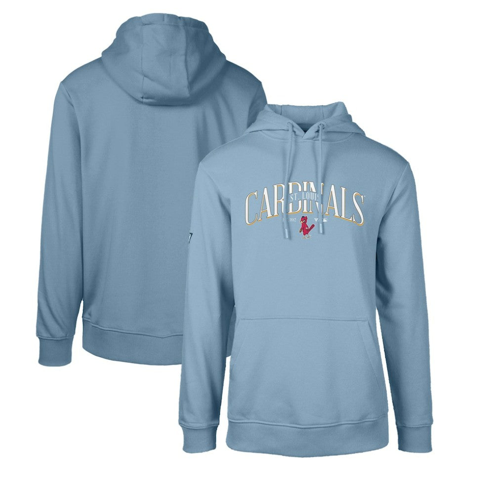St. Louis Cardinals Levelwear Cooperstown Collection Podium Retro Spellout Pullover Hoodie - MLB
