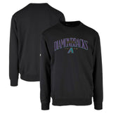 Arizona Diamondbacks Levelwear Zane Cooperstown Collection Retro Spellout Pullover Sweatshirt - MLB