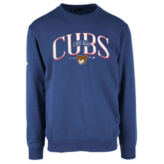 Chicago Cubs Levelwear Zane Cooperstown Collection Retro Spellout Pullover Sweatshirt - MLB