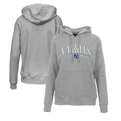 New York Yankees Levelwear Women's Adorn Cooperstown Collection Retro Spellout Pullover Hoodie - MLB