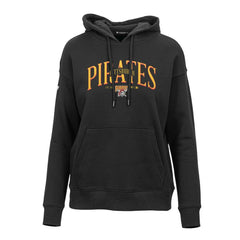Pittsburgh Pirates Levelwear Women's Adorn Cooperstown Collection Retro Spellout Pullover Hoodie - MLB