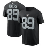 Brock Bowers Las Vegas Raiders Name & Number T-Shirt Black | Nike for Sale