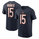 Rome Odunze Chicago Bears Name & Number T-Shirt Navy | Nike for Sale