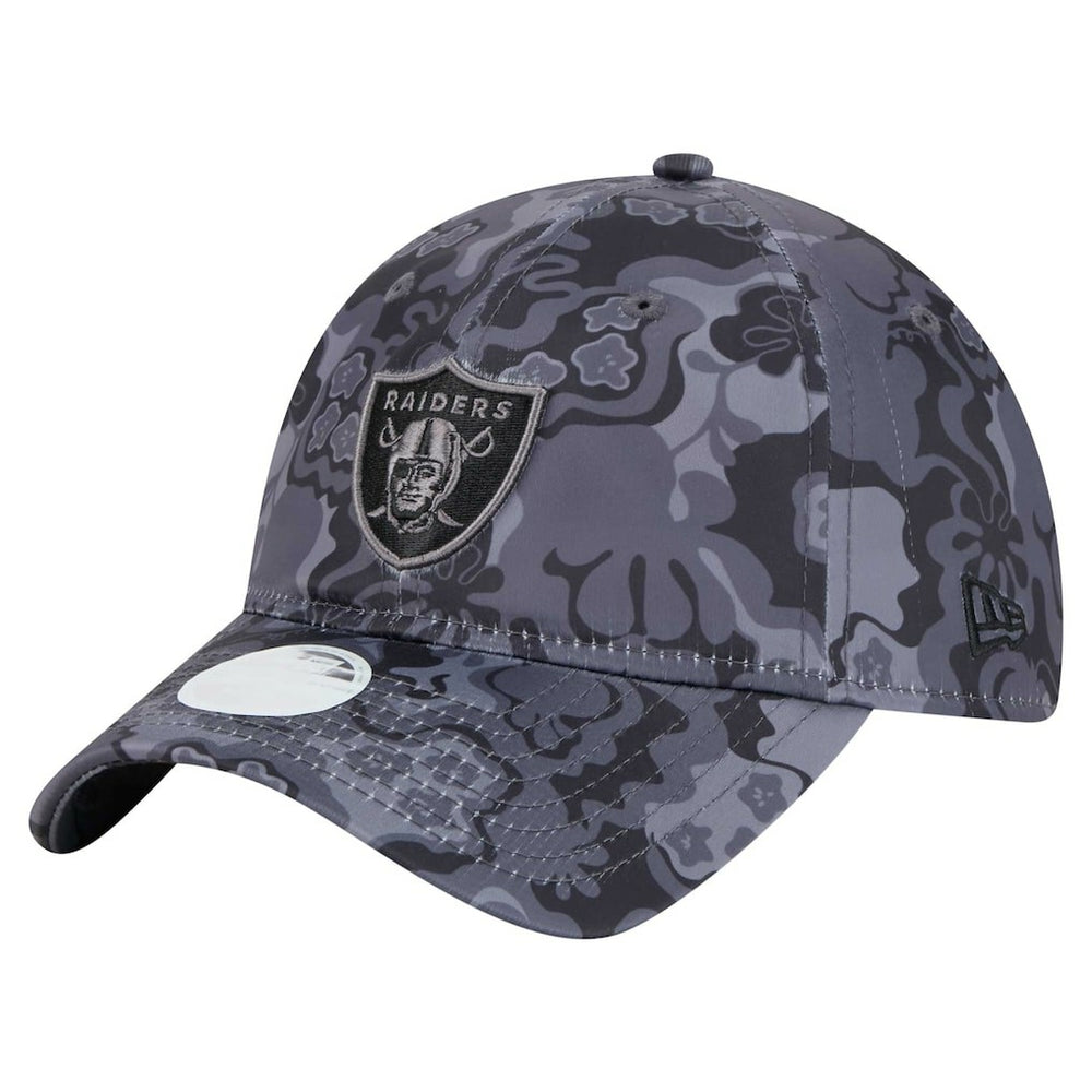 Las Vegas Raiders New Era Women's Trippy 9TWENTY Adjustable Hat Black | NFL