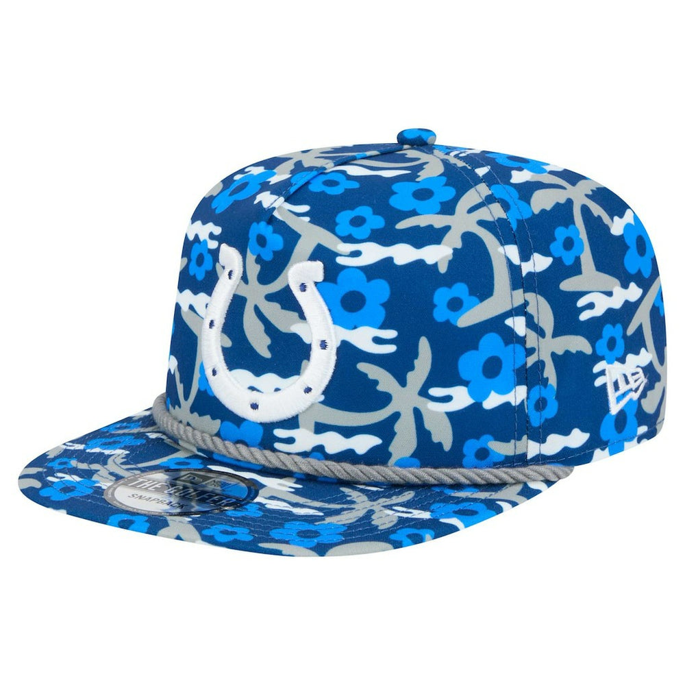 Indianapolis Colts New Era Wakey Wakey Golfer Snapback Hat Royal | NFL