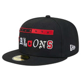 Atlanta Falcons New Era Ransom 59FIFTY Fitted Hat Black | NFL