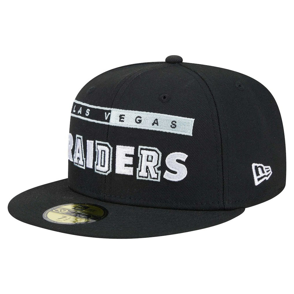 Las Vegas Raiders New Era Ransom 59FIFTY Fitted Hat Black | NFL