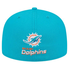 Miami Dolphins New Era Ransom 59FIFTY Fitted Hat Aqua | NFL