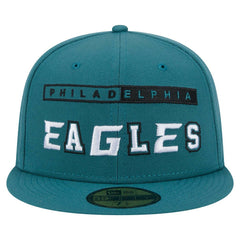 Philadelphia Eagles New Era Ransom 59FIFTY Fitted Hat Midnight Green | NFL