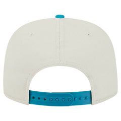 Jacksonville Jaguars New Era Athletic Golfer Snapback Hat Stone/Teal | NFL
