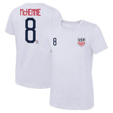 Weston McKennie USMNT Women's Name & Number T-Shirt White - FIFA World CUP