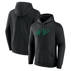 New York Jets Secondary Logo Pullover Hoodie Black | NFL