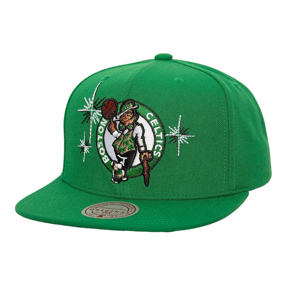 Boston Celtics Starlight Snapback Hat Kelly Green - NBA