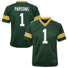 Micah Parsons Green Bay Packers Youth Game Player Jersey Green | Nike for Sale