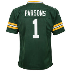Micah Parsons Green Bay Packers Youth Game Player Jersey Green | Nike for Sale