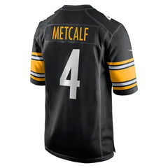 DK Metcalf Pittsburgh Steelers Youth Game Jersey Black | Nike for Sale