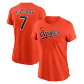 Jackson Holliday Baltimore Orioles Nike Women's Cooperstown Collection Fuse Name & Number T-Shirt - MLB