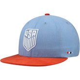 USMNT Unisex Swingman Adjustable Hat Light Blue/Red - FIFA World CUP