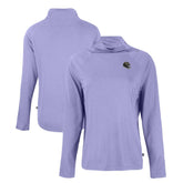 Baltimore Ravens Cutter & Buck Women's Coastline Epic Comfort Eco Recycled Funnel Neck Raglan Pullover Sweatshirt Lavender | NFL