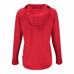 Kansas City Chiefs Cutter & Buck Women's Coastline Epic Comfort Eco Recycled Raglan Pullover Hoodie Red | NFL
