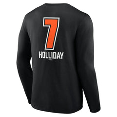 Jackson Holliday Baltimore Orioles Fastball Player Name & Number Long Sleeve T-Shirt - MLB