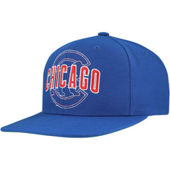 Chicago Cubs Mitchell & Ness Double Up Snapback Hat - MLB