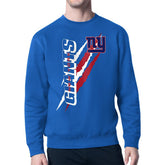 New York Giants Starter Color Scratch Team Graphic Fleece Pullover Sweatshirt Royal | NFL