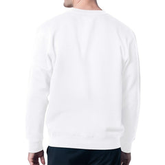 Cleveland Browns Starter Color Scratch Team Graphic Fleece Pullover Sweatshirt White | NFL