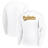 Washington Commanders Starter Tailsweep Team Graphic Tri-Blend Fleece Pullover Sweatshirt White | NFL