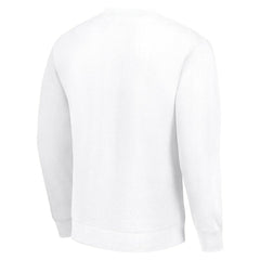 Pittsburgh Steelers Starter Half Ball Team Graphic Tri-Blend Fleece Pullover Sweatshirt White | NFL