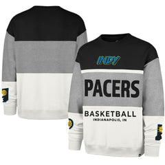 Indiana Pacers '47 Unisex 2024/25 City Edition On Five Maximalist Pullover Sweatshirt Gray - NBA