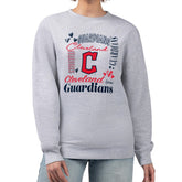 Cleveland Guardians G-III 4Her by Carl Banks Women's Collage Team Graphic Fleece Pullover Hoodie - MLB