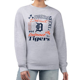Detroit Tigers G-III 4Her by Carl Banks Women's Collage Team Graphic Fleece Pullover Hoodie - MLB