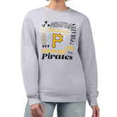 Pittsburgh Pirates G-III 4Her by Carl Banks Women's Collage Team Graphic Fleece Pullover Hoodie - MLB