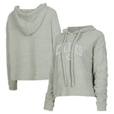 Boston Celtics Concepts Sport Women's Ventura Comfy Pullover Hoodie Gray - NBA