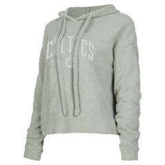 Boston Celtics Concepts Sport Women's Ventura Comfy Pullover Hoodie Gray - NBA