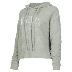 New York Knicks Concepts Sport Women's Ventura Comfy Pullover Hoodie Gray - NBA