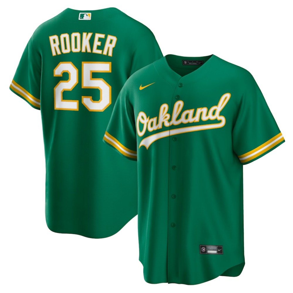 Brent Rooker Oakland Athletics Nike Alternate Replica Jersey - MLB
