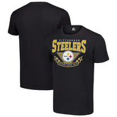 Pittsburgh Steelers Starter 80s Inspired Team Logo T-Shirt Black | NFL