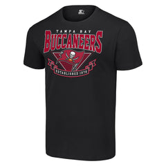 Tampa Bay Buccaneers Starter 80s Inspired Team Logo T-Shirt Black | NFL