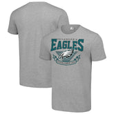 Philadelphia Eagles Starter 80s Inspired Team Logo T-Shirt Heather Gray | NFL