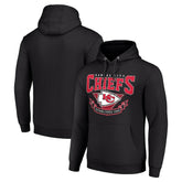 Kansas City Chiefs Starter ‘80s Inspired Pullover Hoodie Black | NFL